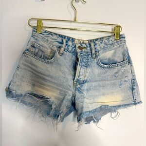 We the Free / Free People Denim Shorts, blue, size 24